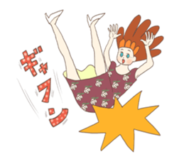 Freedom book girls collection sticker #15637266