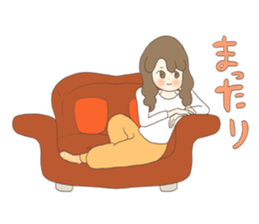 Freedom book girls collection sticker #15637273