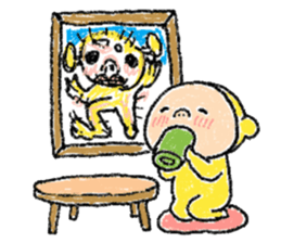 Pretty Yellow 44 sticker #15639009