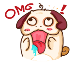 This is Pug sticker #15639273