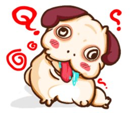 This is Pug sticker #15639276