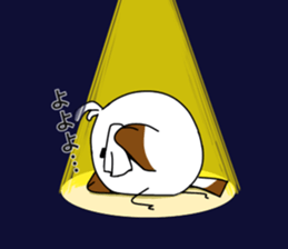 Happy Blue Rabbit sticker #15639402