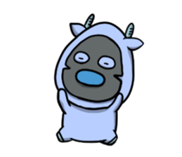 Blue Deer sticker #15640422