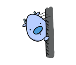 Blue Deer sticker #15640431