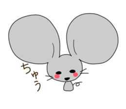 Unbalanced animal forever sticker #15641179