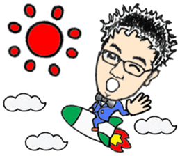 "Miracle Ii " and "Angel Maa",a couple W sticker #15641194