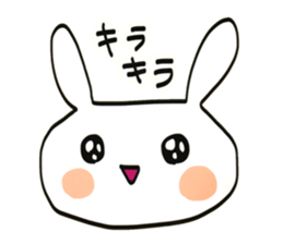 simple rabbits sticker #15641371