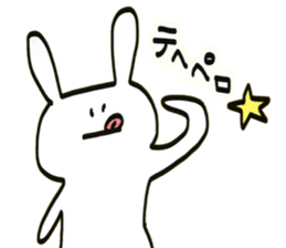 simple rabbits sticker #15641382