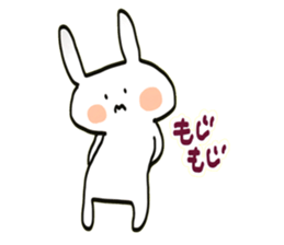 simple rabbits sticker #15641387
