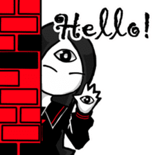 MAGI-Black Pupil sticker #15641467