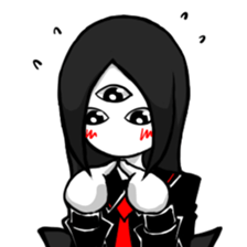 MAGI-Black Pupil sticker #15641470