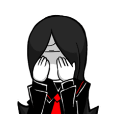 MAGI-Black Pupil sticker #15641471