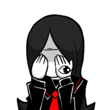 MAGI-Black Pupil sticker #15641472