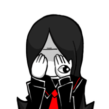 MAGI-Black Pupil sticker #15641472