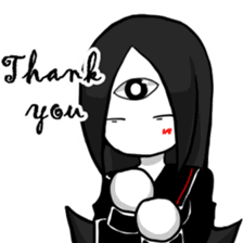 MAGI-Black Pupil sticker #15641473