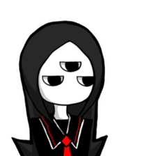 MAGI-Black Pupil sticker #15641475