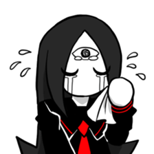 MAGI-Black Pupil sticker #15641476