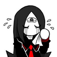 MAGI-Black Pupil sticker #15641476