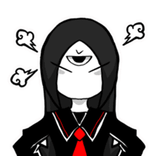 MAGI-Black Pupil sticker #15641477