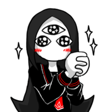 MAGI-Black Pupil sticker #15641478