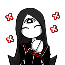 MAGI-Black Pupil sticker #15641479