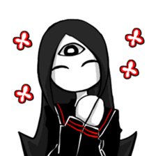 MAGI-Black Pupil sticker #15641479