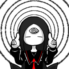 MAGI-Black Pupil sticker #15641481