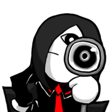 MAGI-Black Pupil sticker #15641482