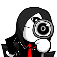 MAGI-Black Pupil sticker #15641482