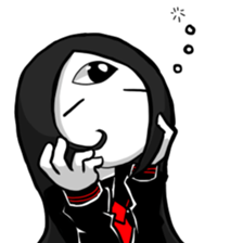 MAGI-Black Pupil sticker #15641485