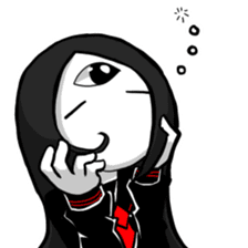 MAGI-Black Pupil sticker #15641485