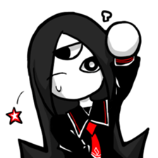 MAGI-Black Pupil sticker #15641487