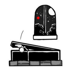 MAGI-Black Pupil sticker #15641490