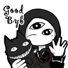 MAGI-Black Pupil sticker #15641497