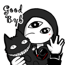 MAGI-Black Pupil sticker #15641497