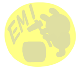 A name Emi sticker #15641590