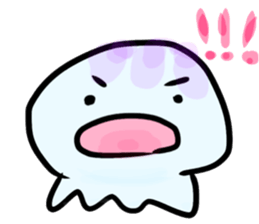Stamps of jellyfish loved by Yuukun sticker #15641675