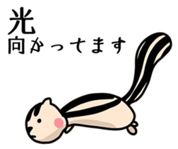 Our name is Hikaru and Hikari sticker #15642136