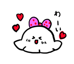 Japanese dumplings cute sticker #15643029