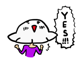 Japanese dumplings cute sticker #15643033