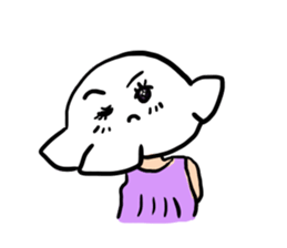 Japanese dumplings cute sticker #15643034