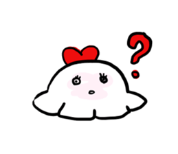 Japanese dumplings cute sticker #15643035