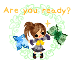 Pretty little people -Clover- sticker #15643340