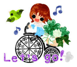 Pretty little people -Clover- sticker #15643341