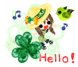 Pretty little people -Clover- sticker #15643343