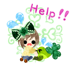 Pretty little people -Clover- sticker #15643348