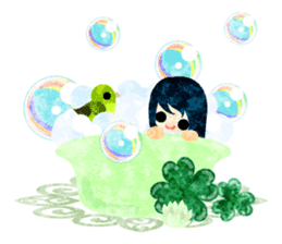 Pretty little people -Clover- sticker #15643350