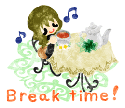 Pretty little people -Clover- sticker #15643351