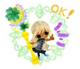 Pretty little people -Clover- sticker #15643354