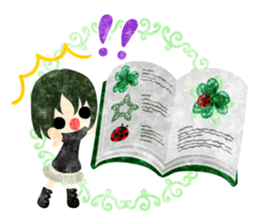 Pretty little people -Clover- sticker #15643359